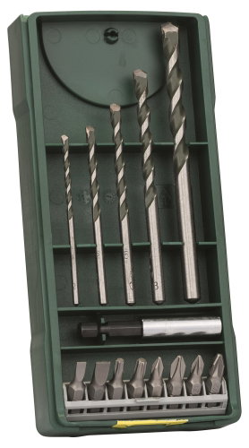 BOSCH 14pcs of Mini-X-Line Multi Material drill bits and Extra Hard screwdriver bits, 2.607.017.572 Main image BOSCH 14pcs of Mini-X-Line Multi Material drill bits and Extra Hard screwdriver bits, 2.607.017.572 - Drill Set - Main image