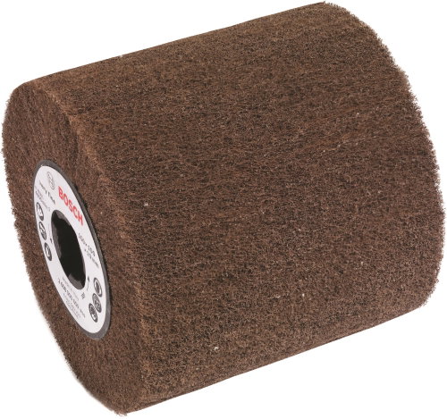 BOSCH Fleece grinding roller 19 mm, very fine, 100 mm 2.608.000.609 - Grinding Attachment - Main image