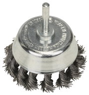 BOSCH Cup brush, braided, 65 × 0.5 mm, steel 2.608.622.050 - Sanding Brush