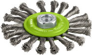 BOSCH Wire brush disc, braided, 115, Stainless steel 2.608.622.106 - Sanding Brush