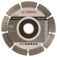 BOSCH Diamond cutting disc Standard for Abrasive 125 x 22,23 x 6 x 7 mm 2.608.602.616 - Diamond Disc