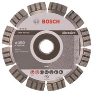 BOSCH Diamond cutting disc Best for Abrasive 150 x 22,23 x 2,4 x 12 mm 2.608.602.681 - Diamond Disc