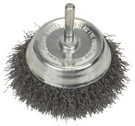 BOSCH Cup brush, crimped wire, 70×0.2 mm, steel 1.609.200.271 - Cup Brush
