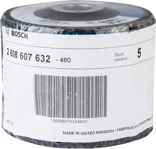 BOSCH 2608607632 N377 tisztítókorong, Best for Metal, 115 mm, 22,23 mm, SiC - Csiszolókorong - Fő fotó