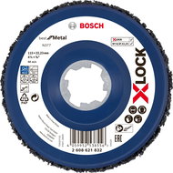 BOSCH X-LOCK Cleaning Wheel N377 Metal 115 mm 22,23 mm 2.608.621.832 - Replacement Disc