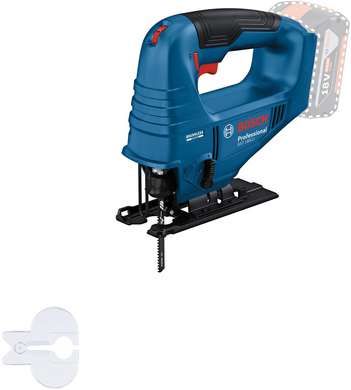 BOSCH 06015B7020 Professional GST 183-LI Akkus szúrófűrész - akku nélkül