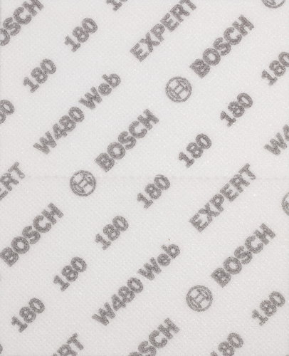 BOSCH EXPERT W480 Web 1/4 hand sanding mesh, 115 × 140 mm, G180 - Sanding belt - Main image