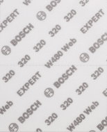 BOSCH EXPERT W480 Web 1/4 hand sanding mesh, 115 × 140 mm, G320 - Sanding belt