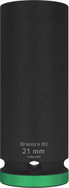 BOSCH PRO Impact Socket, 1", 21 mm, deep - Attachment