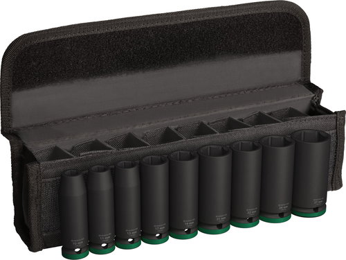 BOSCH PRO Impact Socket Készlet, 1", hosszú, 9 db - Kiegészítő - Fő fotó
