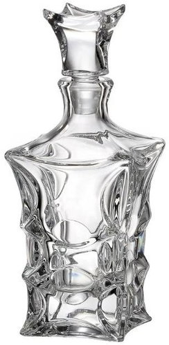 Bohemia Crystal X-Lady Whisky Decanter, 700 ml - Carafe  - Main image