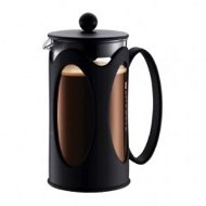 BODUM® KENYA (10685-01) Francia press - 8 csészére (1000 ml), fekete színben - Dugattyús kávéfőző