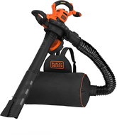 BLACK + DECKER Electric leaf vacuum cleaner and leaf blower with strap 3000W - Leaf Blower
