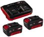Einhell Starter Kit DUO Power-X-Change (2 x 3.0Ah) - Rechargeable Battery for Cordless Tools