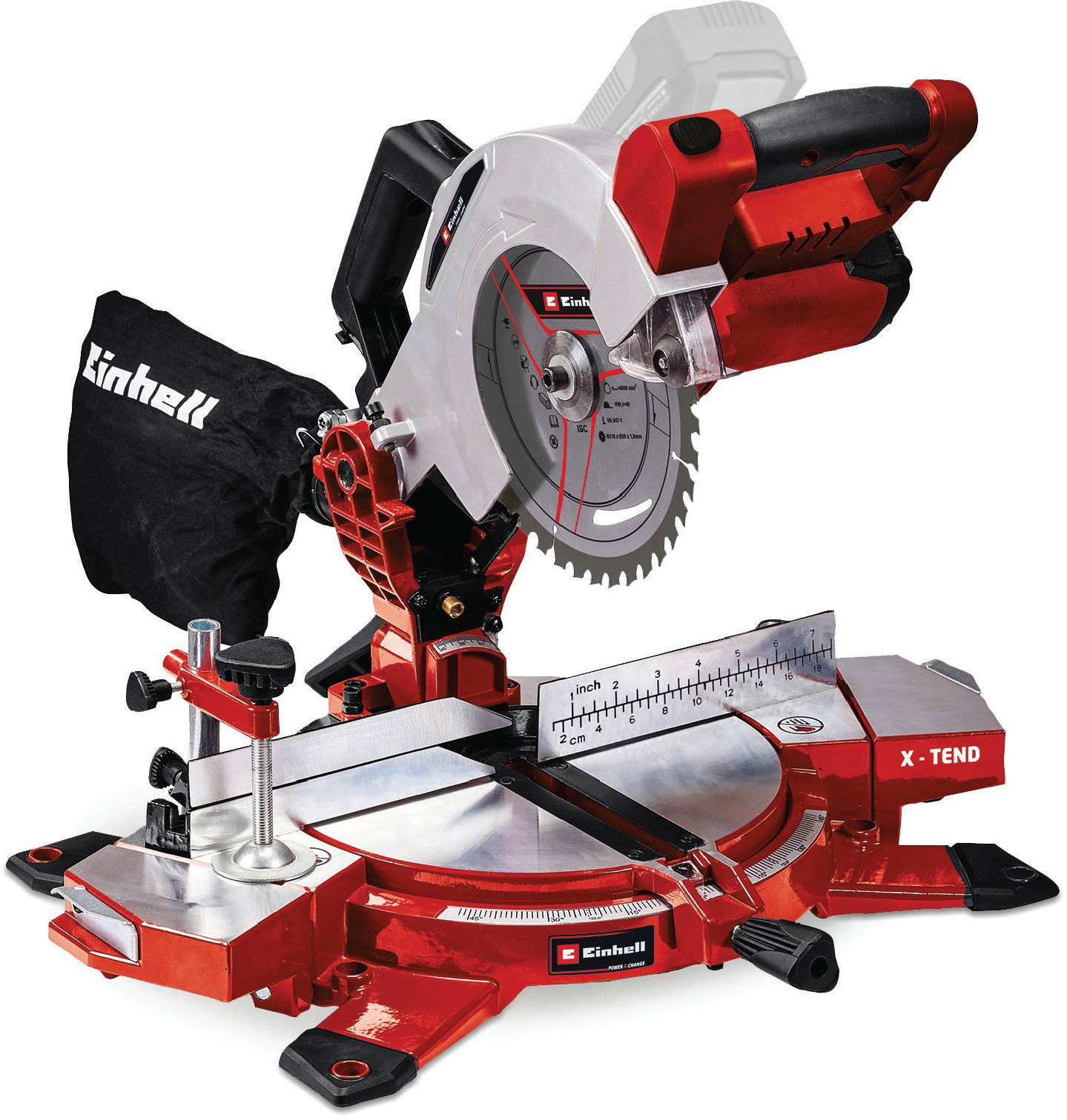 EINHELL akkus gérvágó TE-MS 18/210 Li-Solo, 4300890 (akku nélkül)