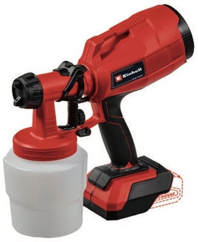 Einhell Spray Gun TC-SY 18/60 Li-Solo (without battery) Main image Einhell Spray Gun TC-SY 18/60 Li-Solo (without battery) - Paint Spray System - Main image