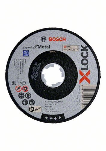 BOSCH X-LOCK Flat Blade,  Expert for Metal System - Cutting Disc - Main image