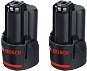BOSCH GBA 12V 2x 2.0Ah - Rechargeable Battery for Cordless Tools