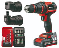 Einhell Aku šroubovák TE-CD 18/45 3X-Li +22 ks vrtáku a bitů , 1x2,0Ah - Cordless Screwdriver