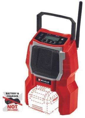 EINHELL akkus rádió TC-RA 18 Li BT Solo, 3408017 (akku nélkül)