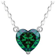 BOHEMIA CRYSTAL Stříbrný náhrdelník Cher s kubickou zirkonií Preciosa (AG 925/1000) - Necklace