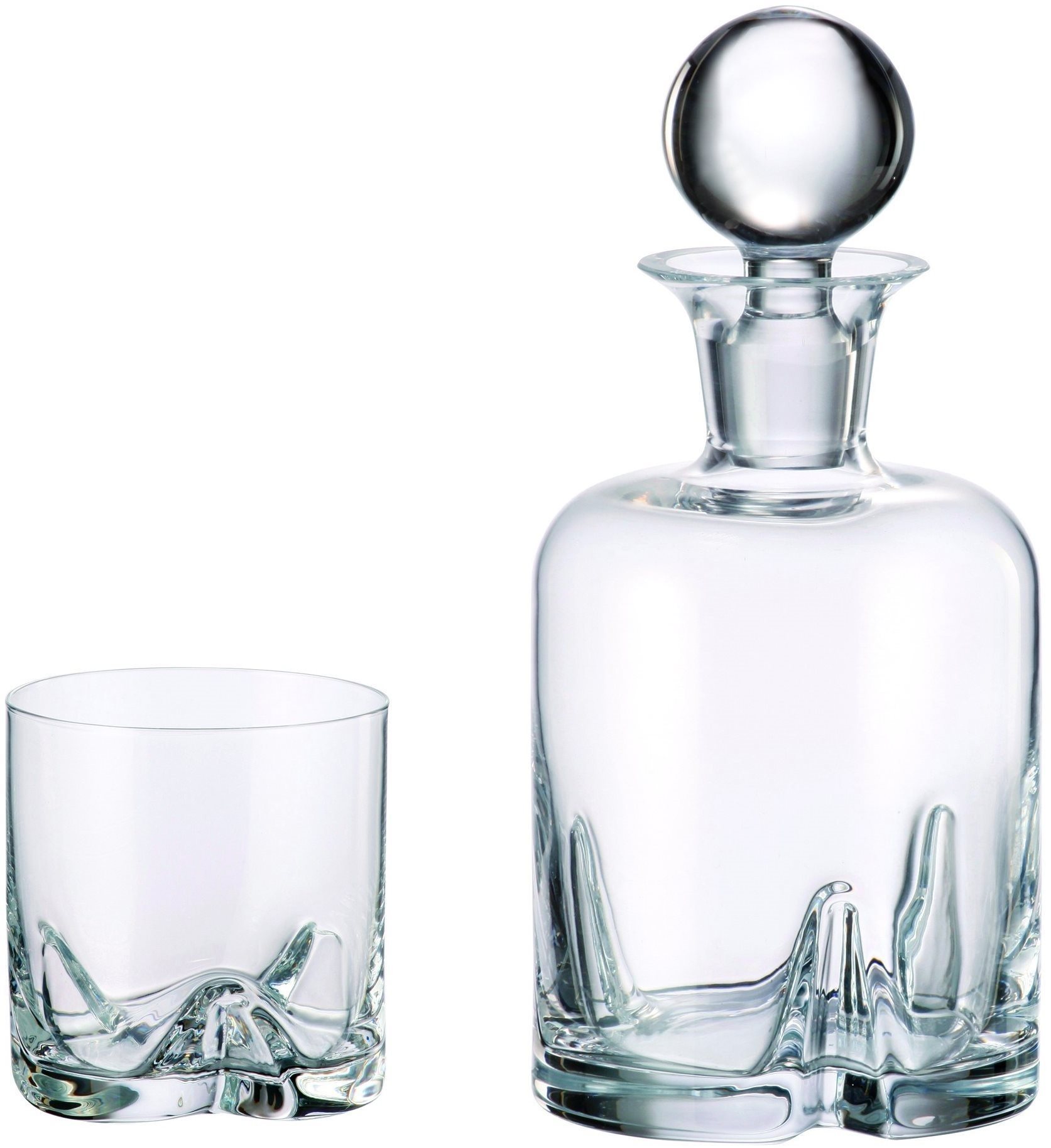 Bohemia Royal Crystal TRIO Whisky készlet, 7 db