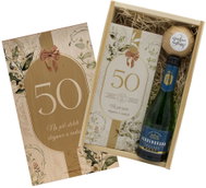 Bohemia Gifts Gift Box for a Woman's 50th Birthday, 0.2L, 11% vol. - Gift Box