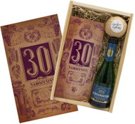 Bohemia Gifts Gift Crate for a Man's 30th Birthday, 0.2L, 11% vol. - Gift Box
