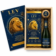 Bohemia Gifts Gift Crate – Star Sign – LEO, 0.2L, 11% vol. - Gift Box