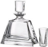 Bohemia Crystal Kathrene 488 Liqueur Set (1 Carafe + 6 Glasses) - Carafe 