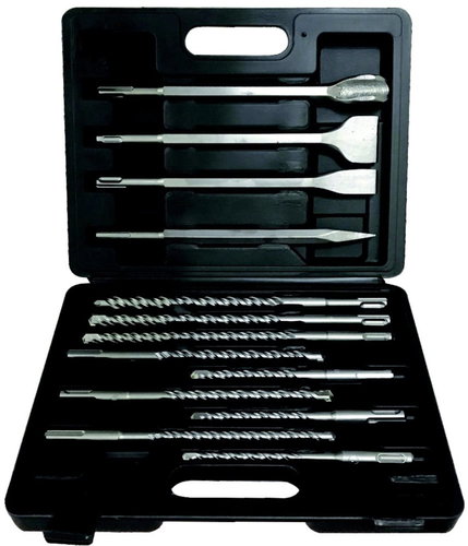 FIELDMANN Set of SDS drills and chisels 13 pcs FDV 9151 - Drill Set - Main image