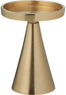 HOME STYLING COLLECTION Na válcovou svíčku, kovový, zlatý, výška 13 cm - Candlestick