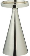 HOME STYLING COLLECTION Na válcovou svíčku, kovový, stříbrný, výška 17 cm - Candlestick