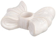 FANNI K Rusetti, na dlouhou svíčku, keramický, bílý, výška 4 cm - Candlestick