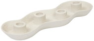 ATMOSPHERA Cherry, na 4 svíčky, keramický, bílý, výška 11,2 cm - Candlestick