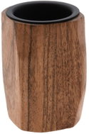 HOME STYLING COLLECTION Na čajovou svíčku, dřevěný, hnědý, výška 8,3 cm - Candlestick