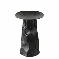 BOLTZE Tayo, na válcovou svíčku, kovový, černý, výška 21 cm - Candlestick