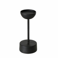 BOLTZE Vimo, na válcovou svíčku, kovový, černý, výška 20 cm - Candlestick