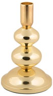 PRESENT TIME Dazzle, na dlouhou svíčku, kovový, zlatý, výška 16,7 cm - Candlestick