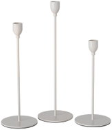 BOLTZE HOME Malte, sada 3 ks, na dlouhou svíčku, kovový, béžový, výška 33 cm - Candlestick