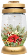 Bolsius Hřbitovní sklo Zima barevná 11 × 23 cm - Decoration