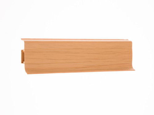 BOLTA Pvc cable guide rail KSL 50 10456 - 0034 Fine beech - Skirting Board - Main image