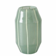 Boltze Glass vase ERISSA, height 16 cm, green - Vase