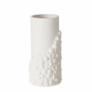 Boltze Aluminium vase BULE, 30,5 cm, white - Vase