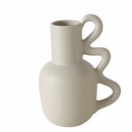 Boltze Aluminium vase REVES, 24 cm, beige - Vase