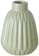 Boltze Pruhovaná váza z keramiky ESKO, zelená - Váza