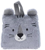 Home Styling Collection Zarážka na dveře do dětského pokoje, zvířátko s ušima, 16 × 8 × 15 cm, šedá - Doorstop