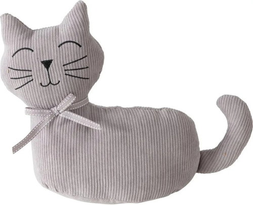 Boltze Dveřní zarážka kočka, FIDO, šedá - Doorstop - Main image
