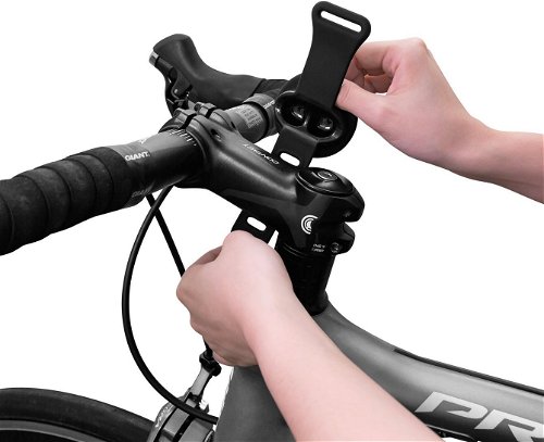 BONE Bike Tie Connect Kit Fahrradhalterung für Smartphones - 4,7 - 7,2“ -  Handyhalterung