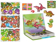 MIKRO TRADING Dinosaurus 46 dílků + 8 kartiček v sáčku - Kniha